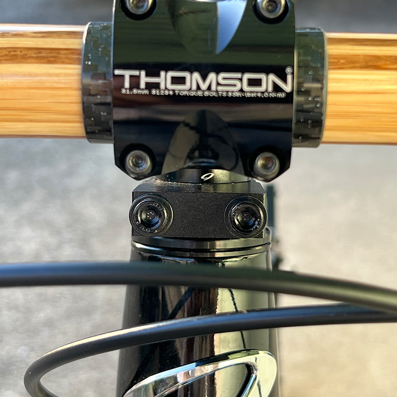 Front Bag Support フロントバッグ サポート 自転車 バッグサポート 簡易 フロントキャリア ハンドルバッグ 安定 アルミ フロントキャリア ステアリングコラム マウント 自転車 軽量 キャリア