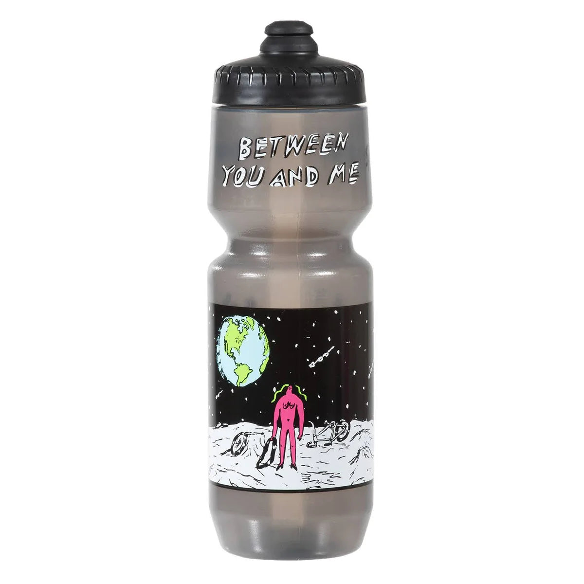 【GHOOOST × SIMWORKS】Ride Me To The Moon Bottle SimWorks ボトル GHOOOST コラボ サイクルボトル アート Purist ボトル MoFlo ボトル サイクリングアクセサリー 限定デザイン ボトル