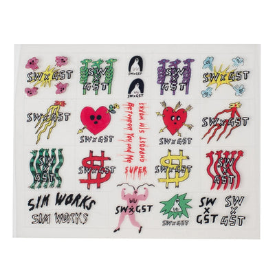 【GHOOOST × SIMWORKS】Ride Me to the Moon Decal Kit