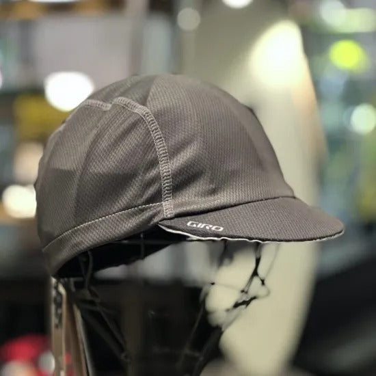 GIRO PELOTON CAP CHARCOAL 再生竹繊維採用 軽量サイクルキャップ