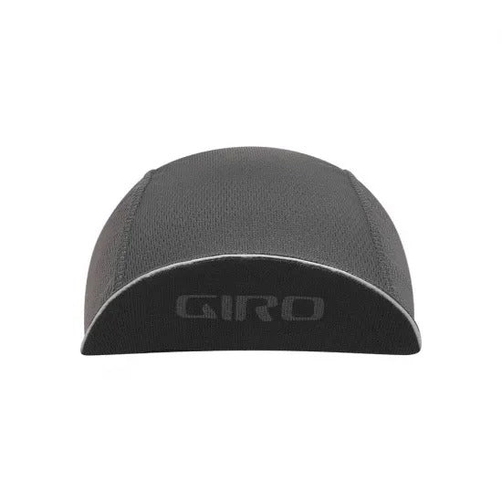 PELOTON CAP CHARCOAL（Charcoal） GIRO サイクルキャップ ナノボン サイクル用品 吸汗速乾 キャップ 夏用 サイクリングキャップ ロングライド アクセサリー ヘルメットインナー キャップ ブルベ キャップ