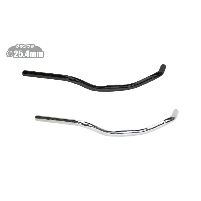 GIZA PRODUCTS AL081 Handlebar 59度バックスウィープ採用ノースロードバー