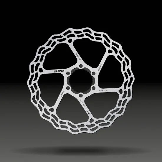 Disc Wave Rotor Center-Lock for Road
