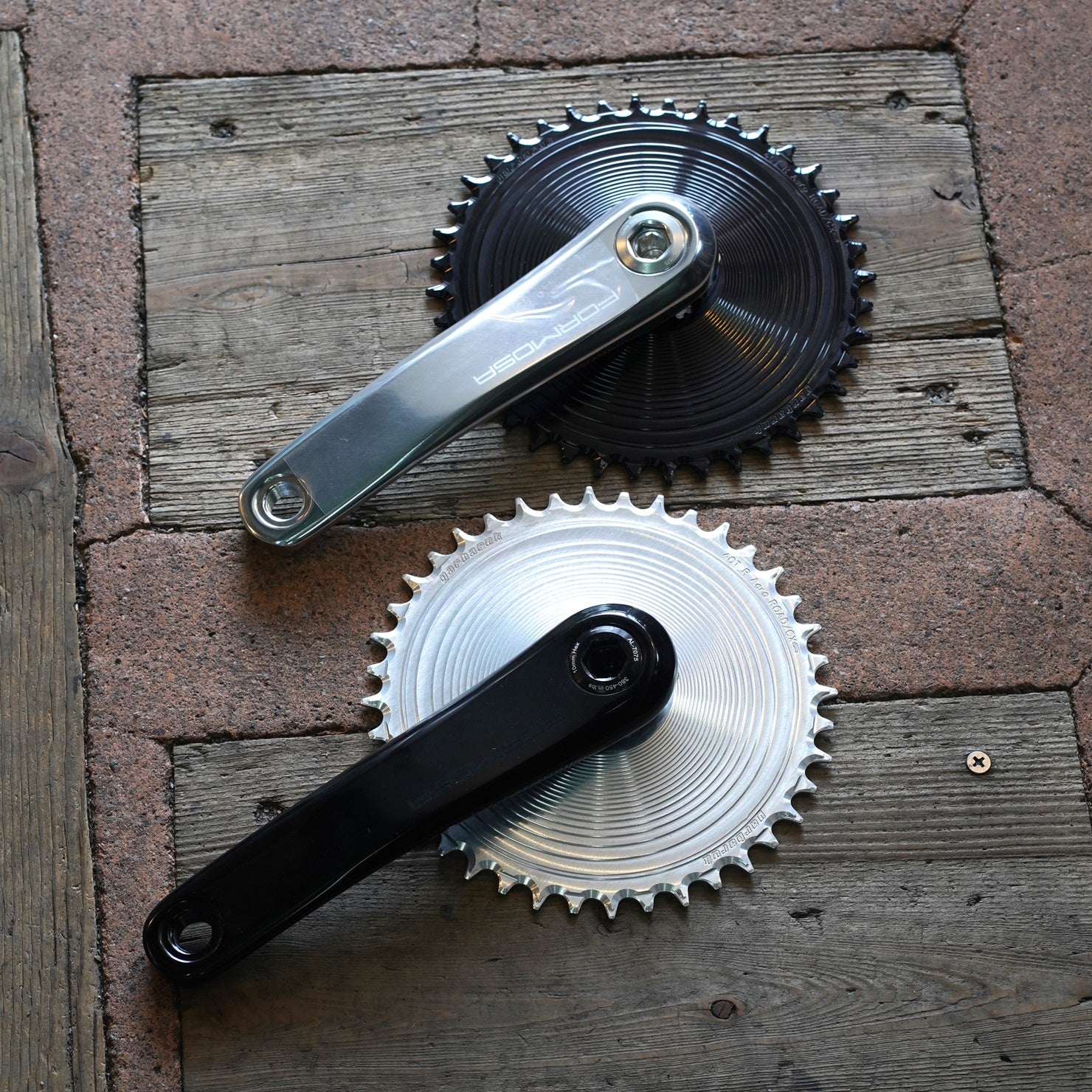 Garbaruk DM Road AERO chainring for SRAM 3-bolt｜軽量AEROデザイン