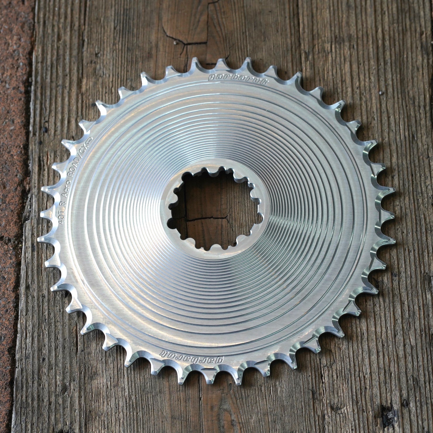 Garbaruk DM Road AERO chainring for SRAM 3-bolt｜軽量AEROデザイン