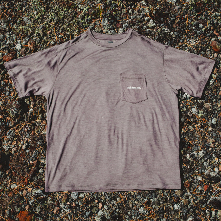 HIKER TRASH Enter the Wilderness MERINO S/S TEE メリノウールTシャツ