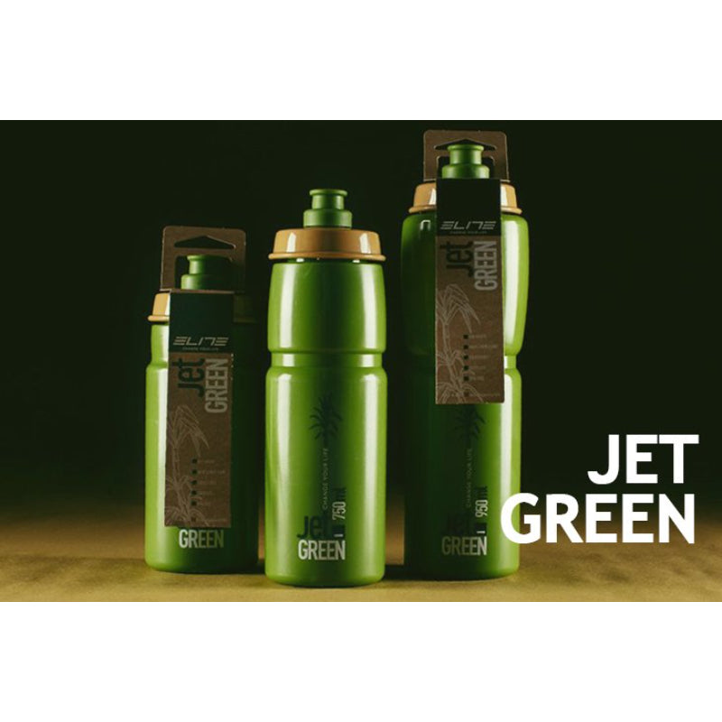 ELITE JET GREEN サトウキビ由来バイオプラスチック製サイクルボトル