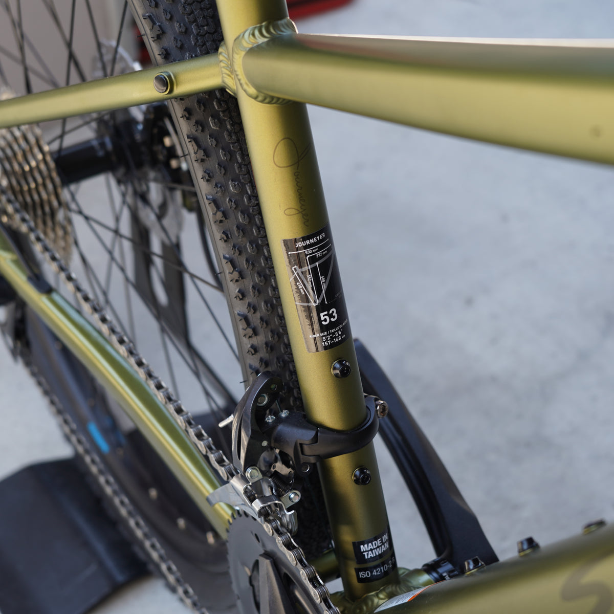 JOURNEYER SORA（Green｜original custom bike）