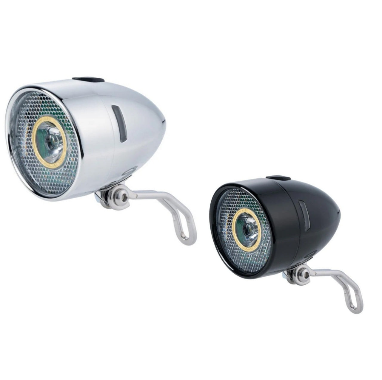 LED 砲弾ライト（LM-001） KiLEY キーレイ 砲弾ライト フロントライト クロモリバイク クラシックライト LEDライト