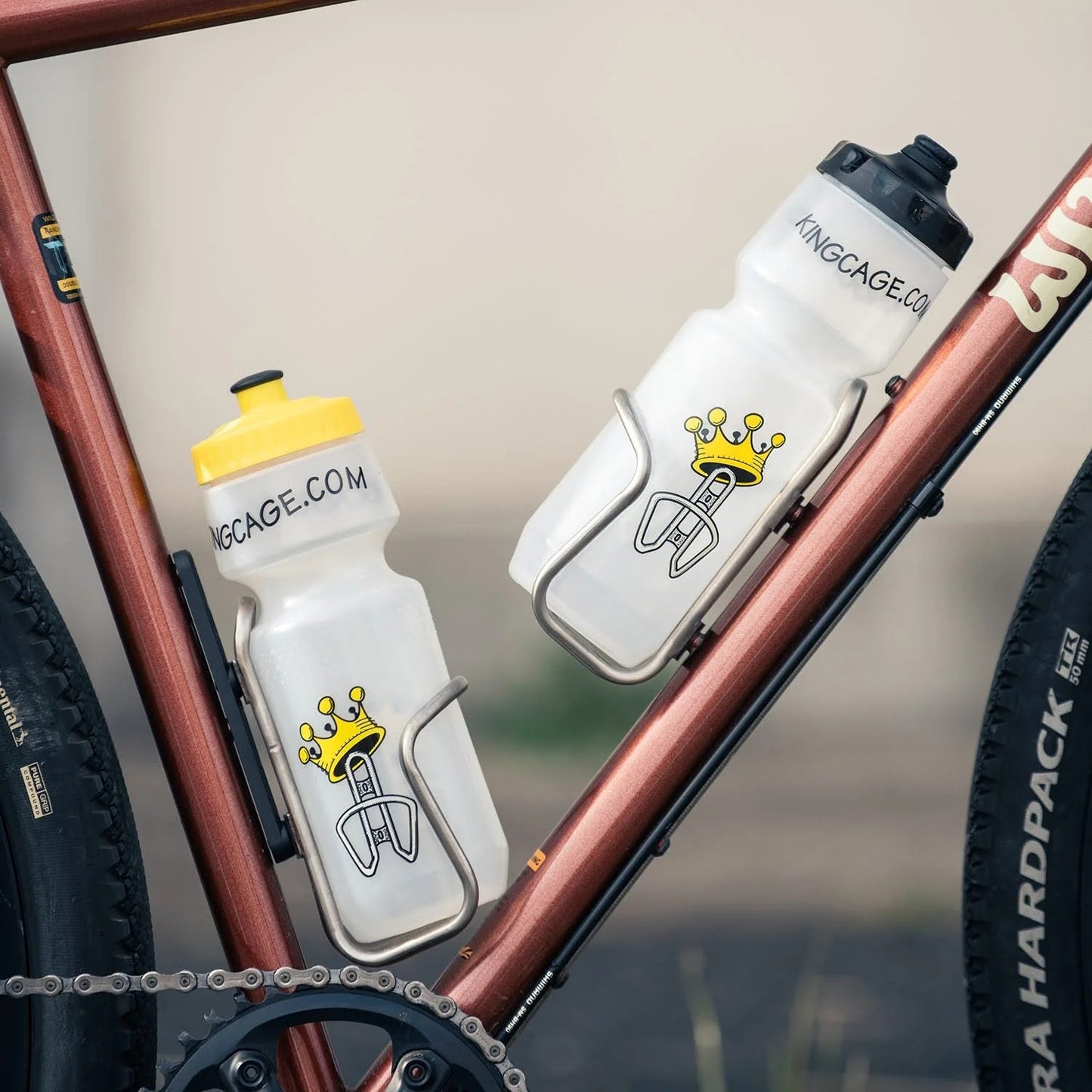 Purist Black MoFlo Cap Bottle KING CAGE キングケージ Puristボトル SPECIALIZEDボトル ウォーターボトル BPAフリー アメリカ製サイクルボトル