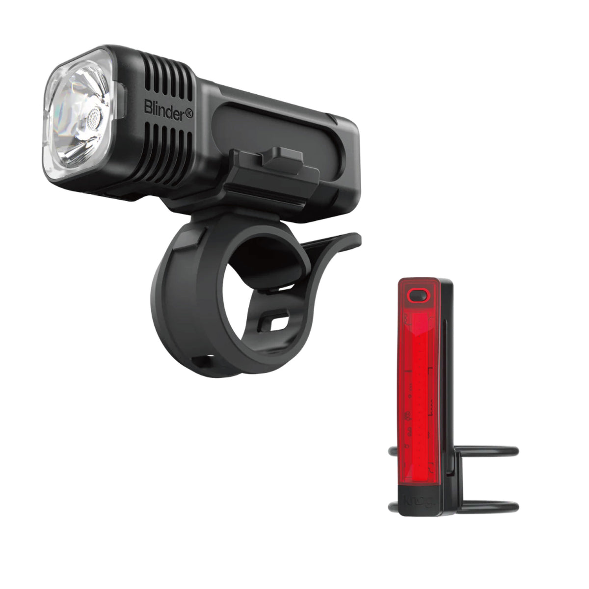 Knog BLINDER 400 & PLUS 20 前後ライトセット USB充電対応