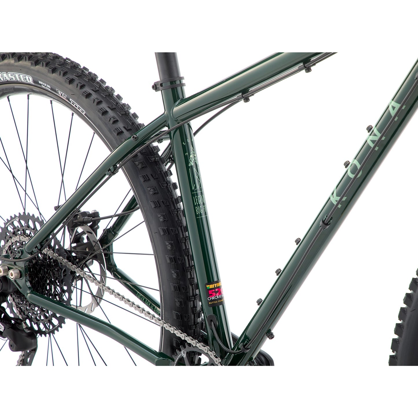 LBF（Gloss Emerald） モンスターグラベル ドロップバーMTB アドベンチャーバイク トレイルグラベルバイク バイクパッキングバイク KONA グラベルバイク Kona LBF