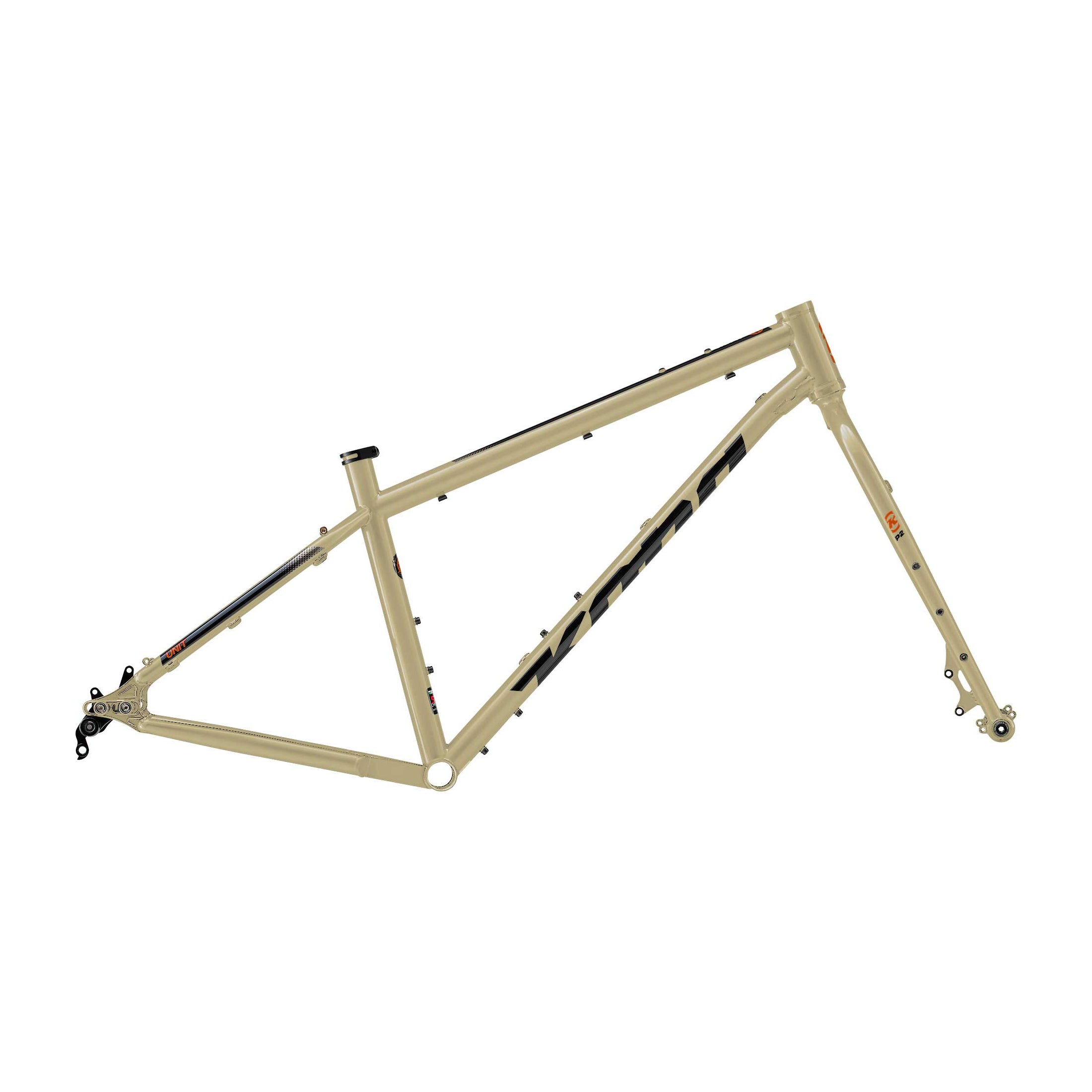 KONA UNIT FRAME SET（Gloss Mocha）｜遊び方に合わせて育てるクロモリ