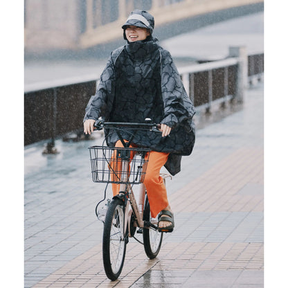 VIS BICYCLE RAINPONCHO（K407）