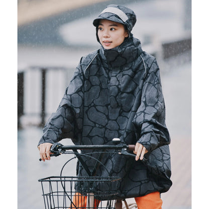 VIS BICYCLE RAINPONCHO（K407）
