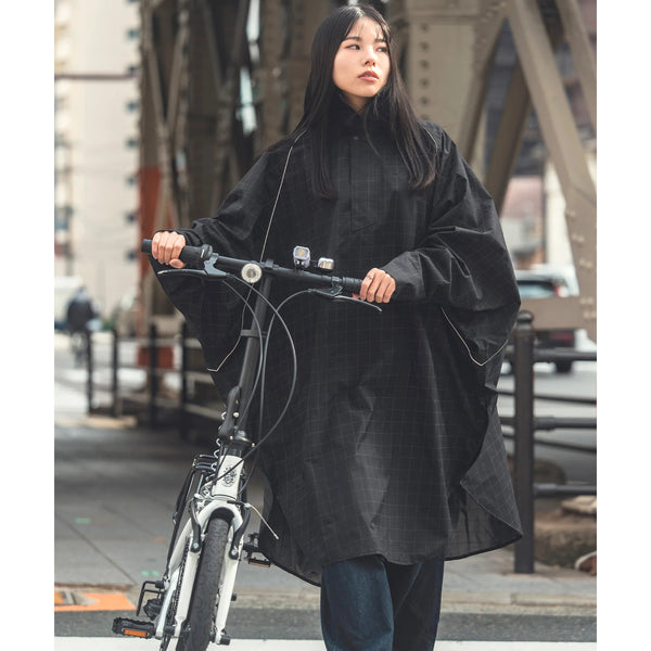 VIS BICYCLE RAINPONCHO（K407）