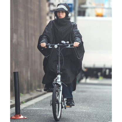 VIS BICYCLE RAINPONCHO（K407）