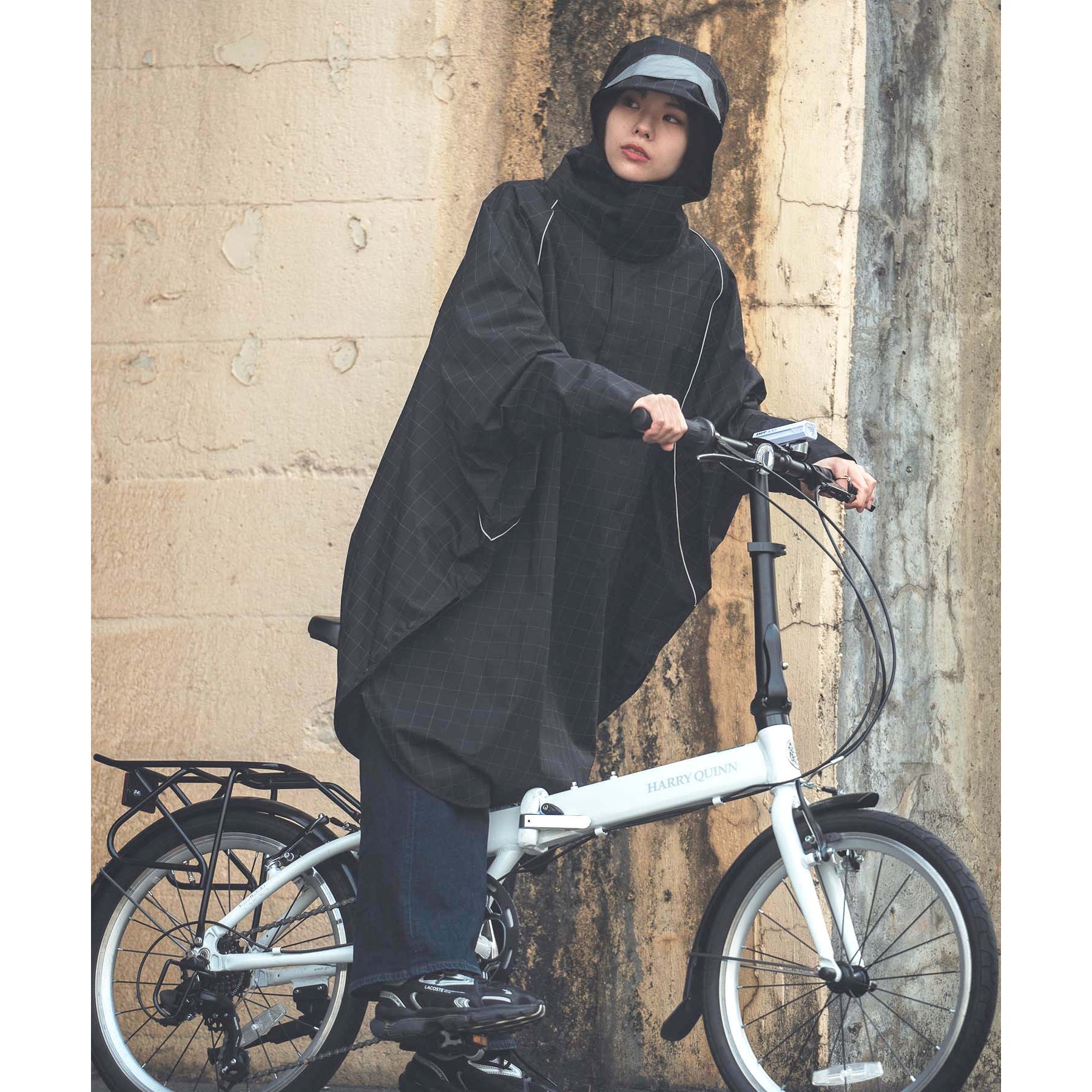 KiU VIS BICYCLE RAINPONCHO K407｜視界と安全性を高める自転車専用