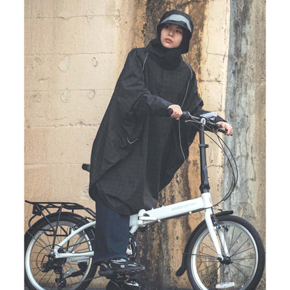 VIS BICYCLE RAINPONCHO（K407）
