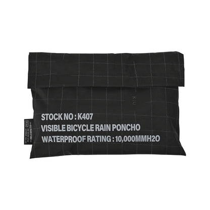 VIS BICYCLE RAINPONCHO（K407）
