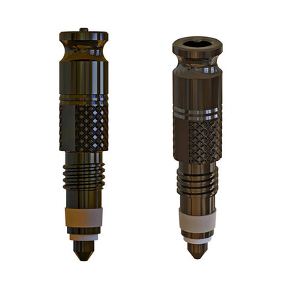 LEZYNE CLIK VALVE CORES BY SCHWALBE クイック接続バルブコアの装着イメージ