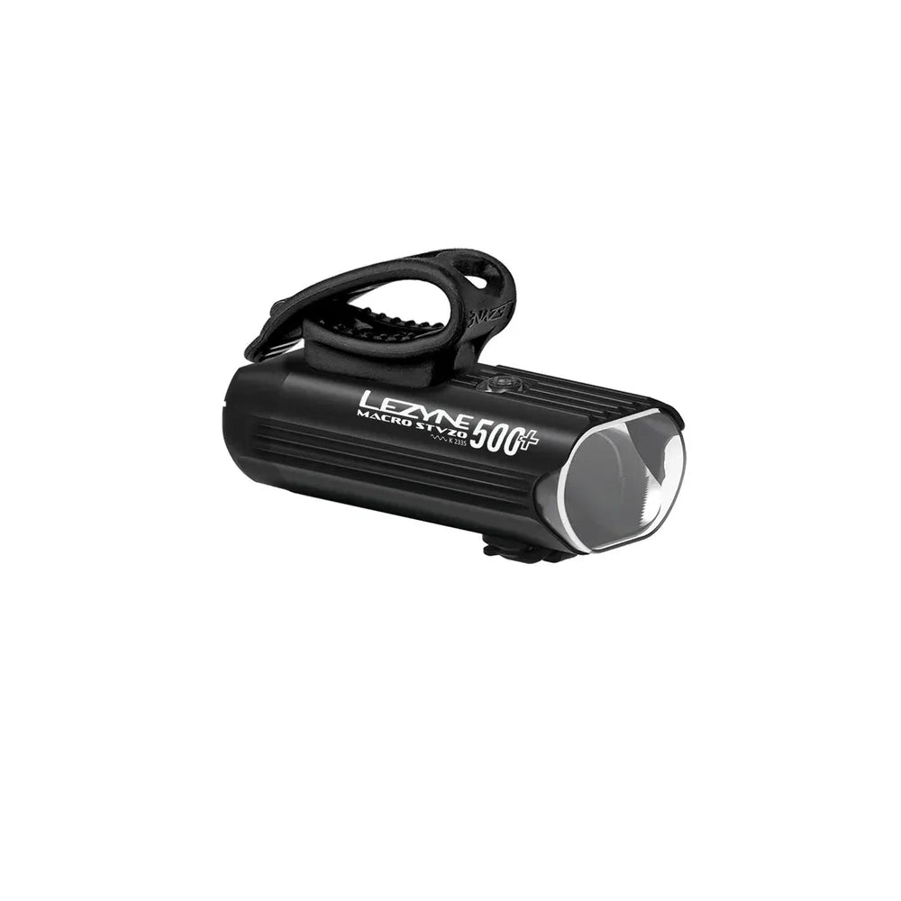 LEZYNE MACRO StVZO 500+ FRONT REVERSE フロントライト ブラック