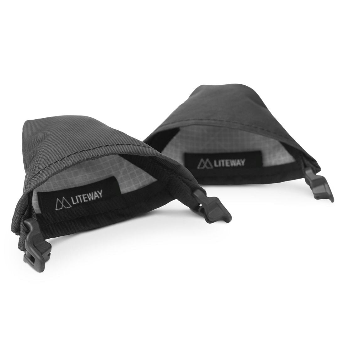 POLE POCKET LITEWAY ギア タープ設営 アクセサリー トレッキングポール タープ固定 ULキャンプ ギア Ecopak EPX200 バイクパッキング タープ Aフレーム タープ設営