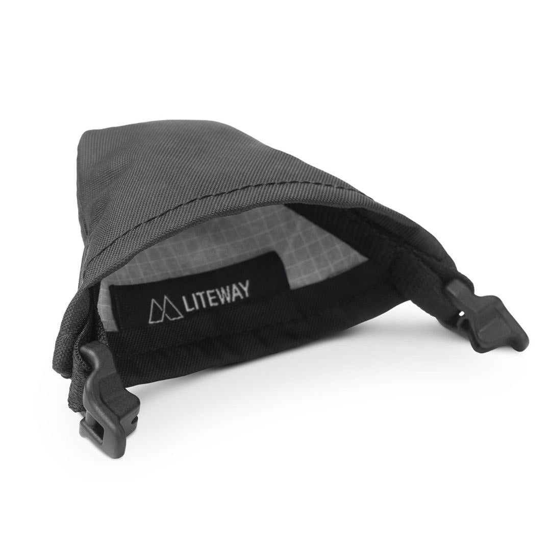 POLE POCKET LITEWAY ギア タープ設営 アクセサリー トレッキングポール タープ固定 ULキャンプ ギア Ecopak EPX200 バイクパッキング タープ Aフレーム タープ設営