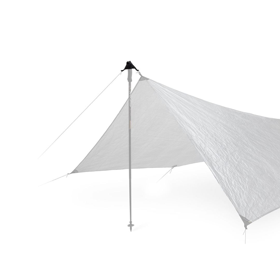 POLE POCKET LITEWAY ギア タープ設営 アクセサリー トレッキングポール タープ固定 ULキャンプ ギア Ecopak EPX200 バイクパッキング タープ Aフレーム タープ設営