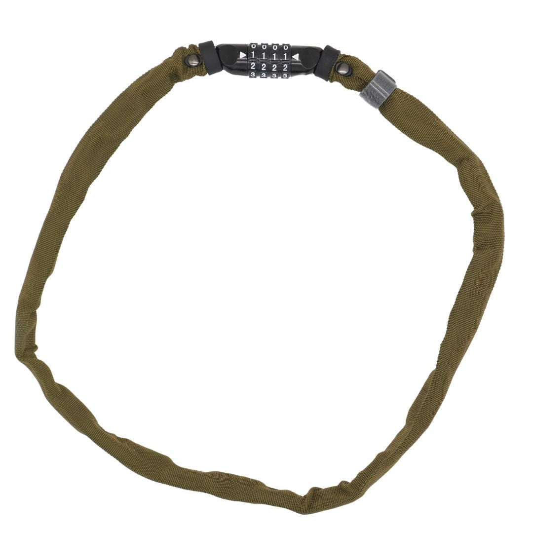 蜜柑（みかん）90cm 自転車 チェーンロック 軽量 地球ロック しやすい ロック ダイヤル式 ロック おすすめ 防犯性 チェーンロック クロスバイク ロック 選び方 通勤 通学 自転車 ロック コンパクト 自転車 鍵