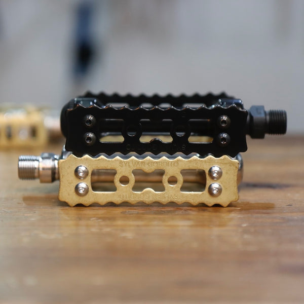 MKS Sylvan Gordito Brass For Circles 真鍮プレート仕様フラットペダル