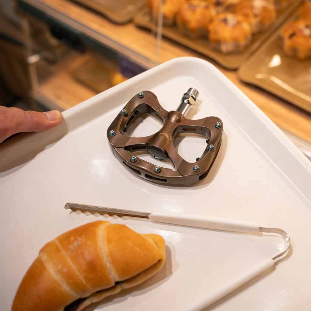 プレッツェルページ MKS｜pretzel pedal（pretzel brown limited color） – 京都の自転車屋