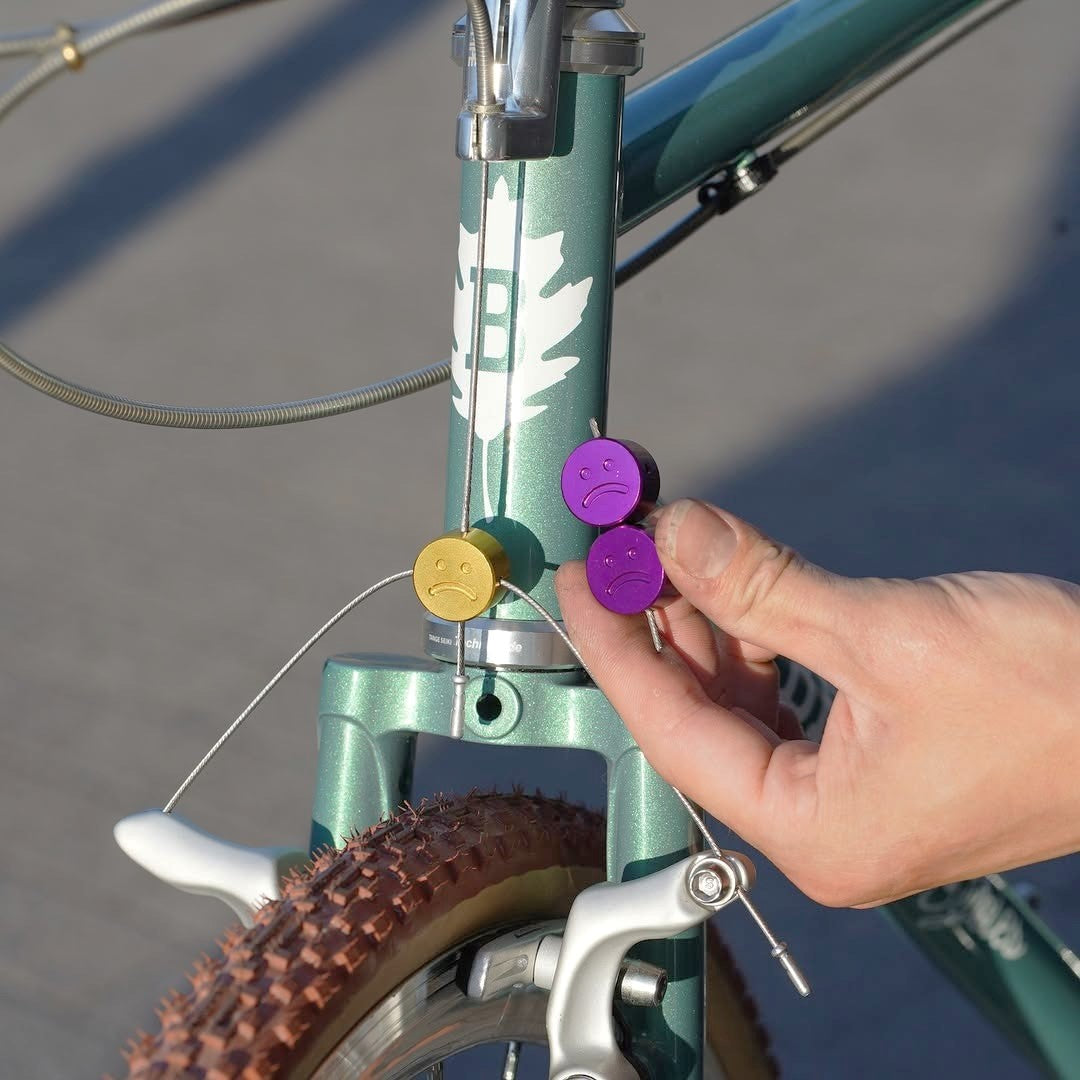 Dango Bros Bad チドリ アクセサリーパーツ オールドMTB カスタム バイクパーツ アルマイト マウンテンバイク ドレスアップ レトロバイク パーツ チドリ カスタムパーツ 90年代MTB再現