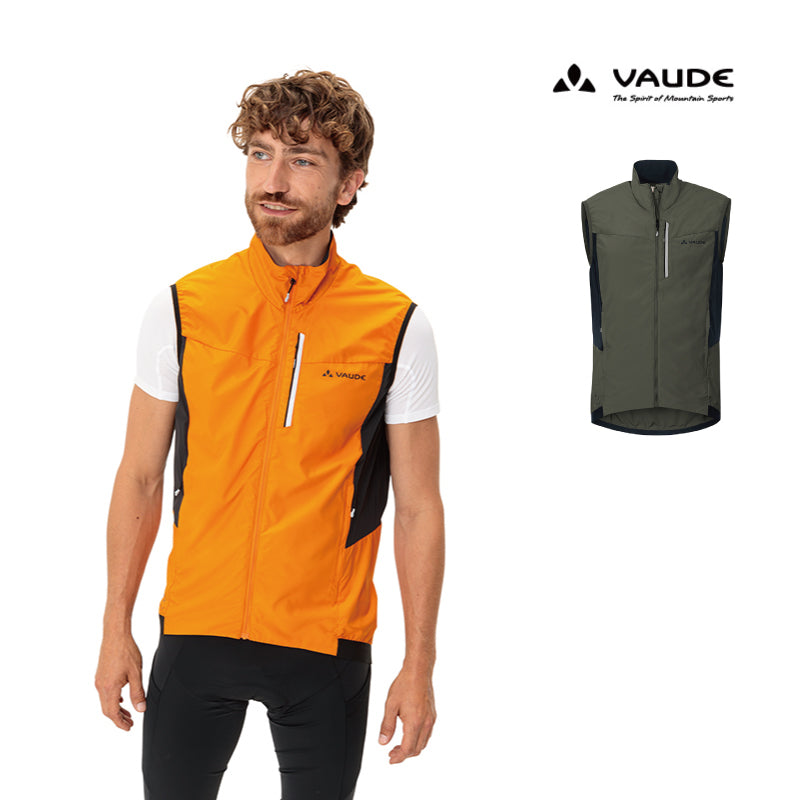 VAUDE Men's Kuro Air Vest 軽量サイクルウィンドベスト メンズ