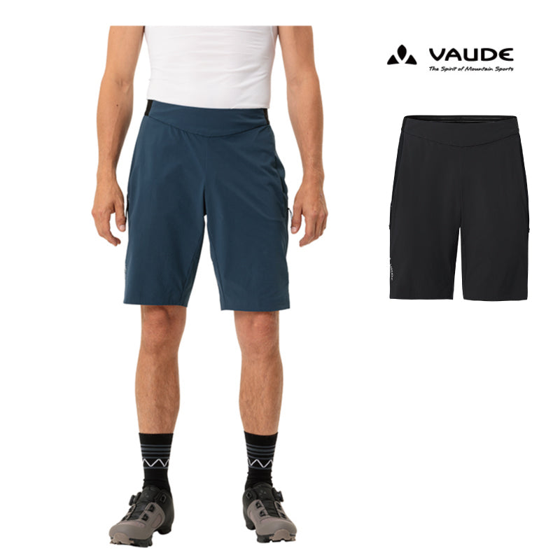 VAUDE Men's Kuro Shorts II 軽量ストレッチ グラベルサイクルショーツ