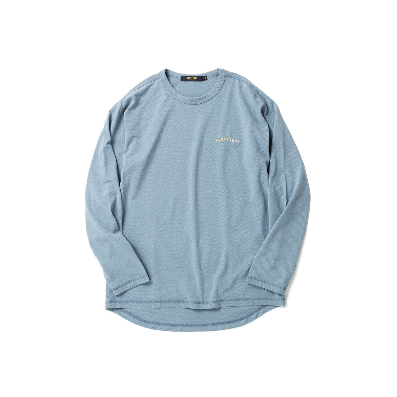 narifuri / アクティブメッシュバックポケットロングTシャツ