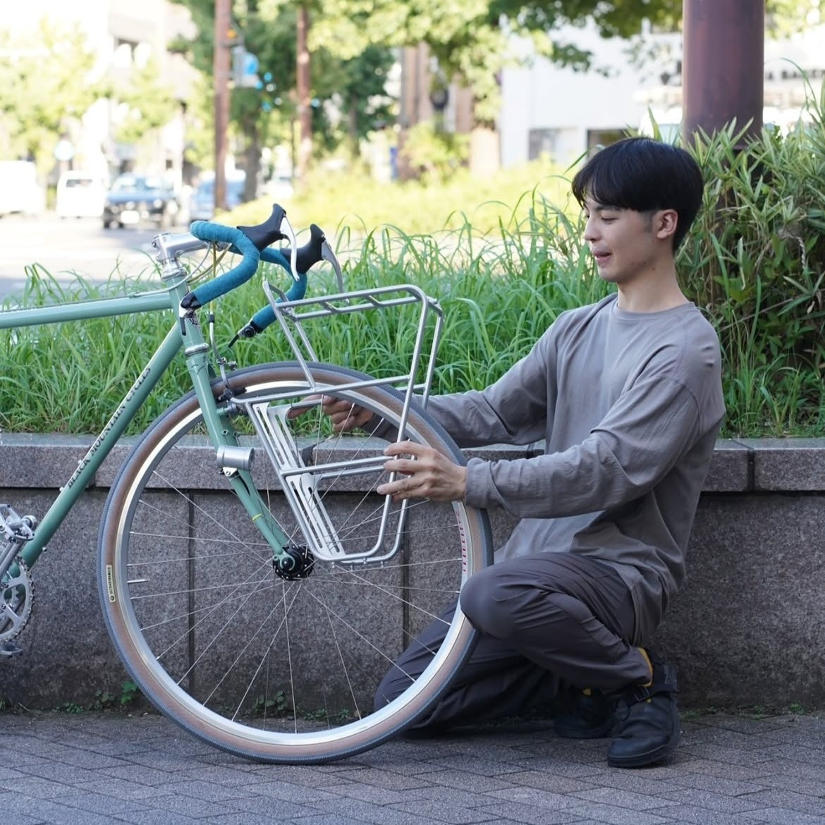 SURLYナイスラックフロント、リア SURLY NICE RACK（Front）｜キャンプツーリングにも対応するクロモリ