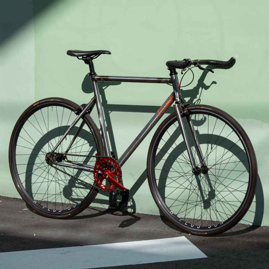 rush bar ニットー ハンドルバー bullhorn bar RB-018 トラックバイク パーツ シングルスピード カスタム ピストバイク ハンドル MADE IN JAPAN ハンドルバー