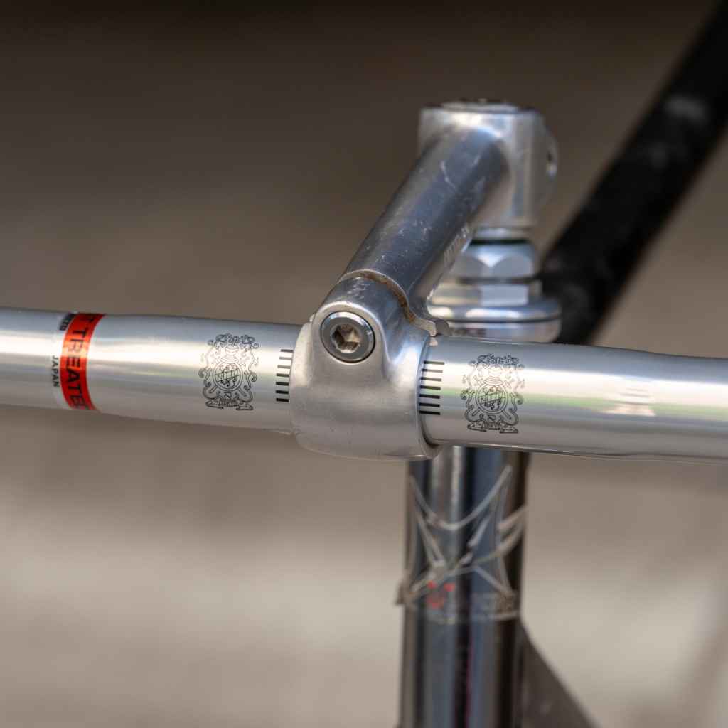 rush bar ニットー ハンドルバー bullhorn bar RB-018 トラックバイク パーツ シングルスピード カスタム ピストバイク ハンドル MADE IN JAPAN ハンドルバー