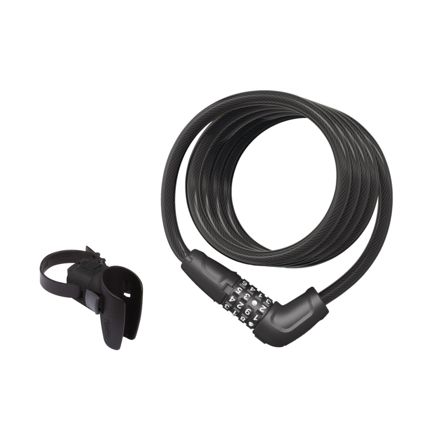 NUMERO 5510C/180（SCMU MOUNT付） ABUS ケーブルロック ABUS NUMERO 5510C 自転車 ケーブルロック 自転車 ダイヤルロック ABUS ワイヤーロック 自転車ロック マウント付き 自転車 セキュリティロック