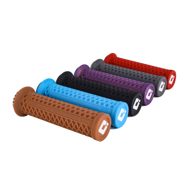 VANS® V2.1 LOCK-ON ODI グリップ VANS コラボ グリップ ロックオングリップ MTB BMX グリップ カスタム 自転車 グリップ 31mm シングルクランプ グリップ グリップ カラーコーディネート