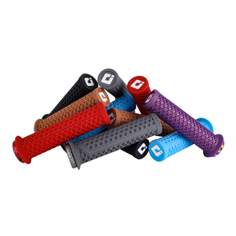 VANS® V2.1 LOCK-ON ODI グリップ VANS コラボ グリップ ロックオングリップ MTB BMX グリップ カスタム 自転車 グリップ 31mm シングルクランプ グリップ グリップ カラーコーディネート