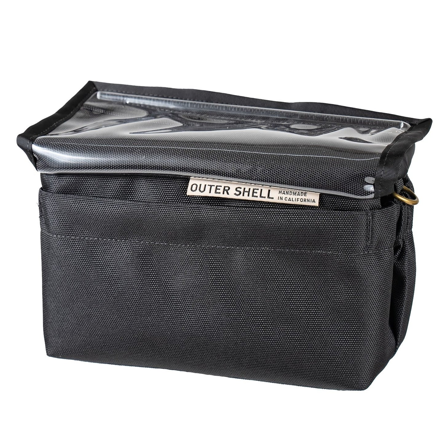 Drawcord Handlebar Bag - 2024 OUTER SHELL ハンドルバーバッグ Drawcord Handlebar Bag 自転車 バッグ 防水 グラベルバイク バッグ ブルベ バッグ ハンドメイド バッグ カリフォルニア バイクパッキング ハンドルバッグ