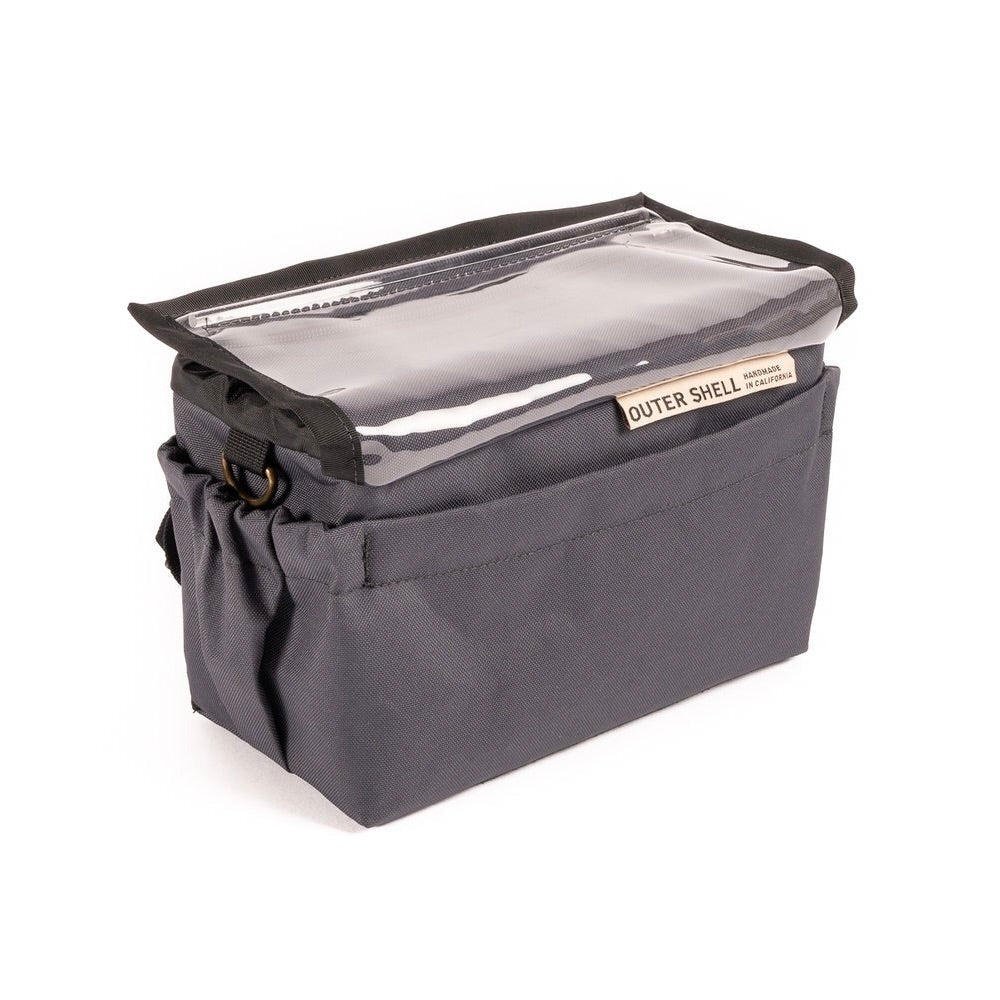 Drawcord Handlebar Bag - 2024 OUTER SHELL ハンドルバーバッグ Drawcord Handlebar Bag 自転車 バッグ 防水 グラベルバイク バッグ ブルベ バッグ ハンドメイド バッグ カリフォルニア バイクパッキング ハンドルバッグ