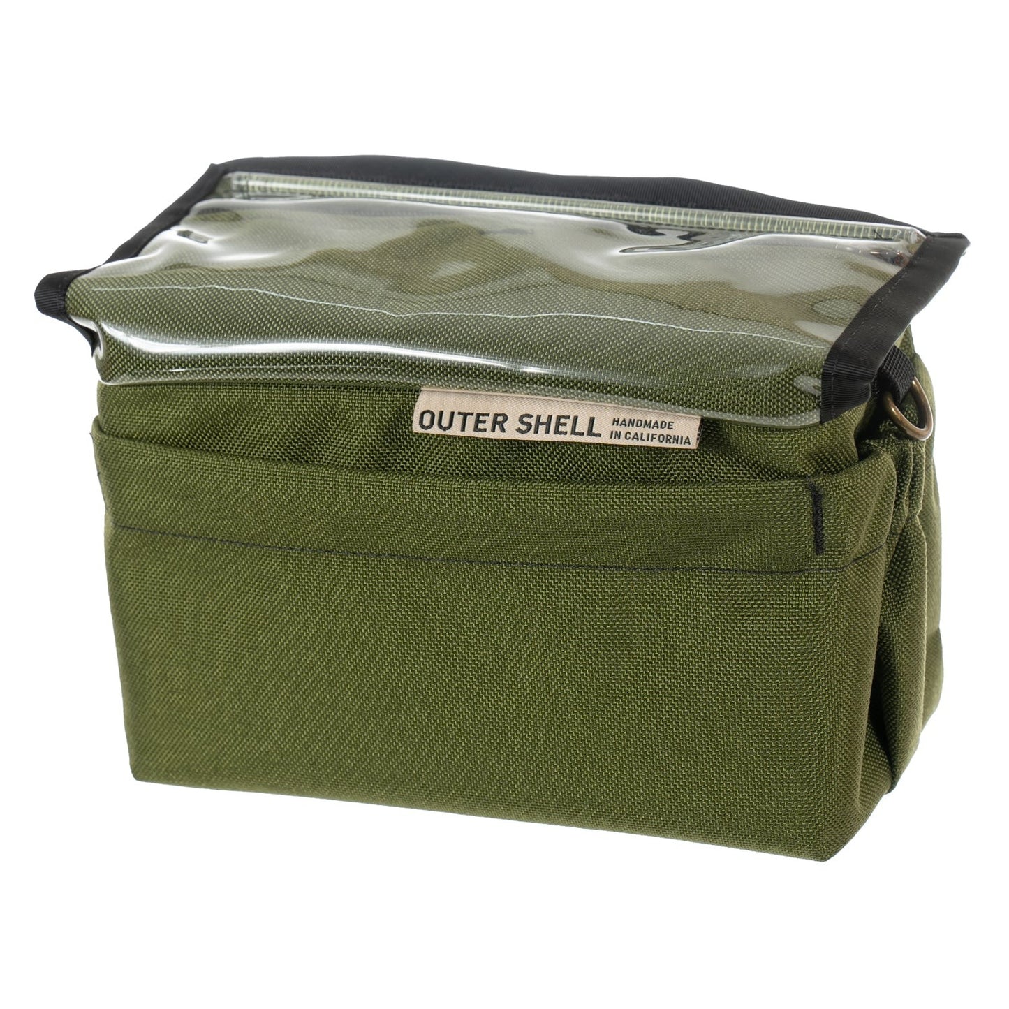 Drawcord Handlebar Bag - 2024 OUTER SHELL ハンドルバーバッグ Drawcord Handlebar Bag 自転車 バッグ 防水 グラベルバイク バッグ ブルベ バッグ ハンドメイド バッグ カリフォルニア バイクパッキング ハンドルバッグ