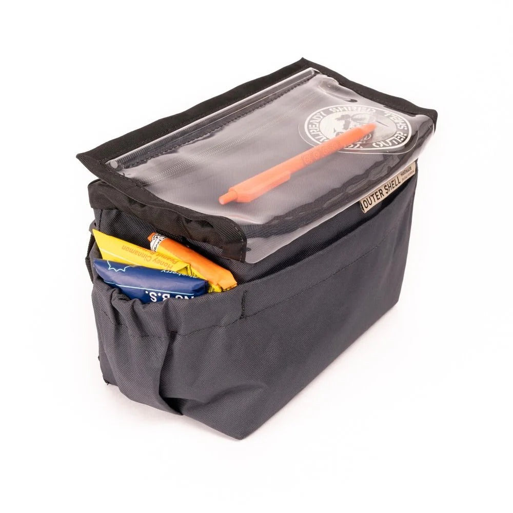 Drawcord Handlebar Bag - 2024 OUTER SHELL ハンドルバーバッグ Drawcord Handlebar Bag 自転車 バッグ 防水 グラベルバイク バッグ ブルベ バッグ ハンドメイド バッグ カリフォルニア バイクパッキング ハンドルバッグ