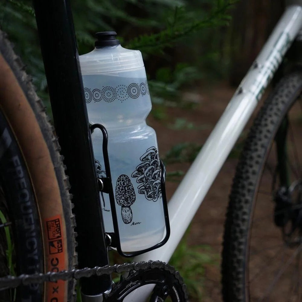 Wild Mushrooms Bottle OUTER SHELL ボトル キノコ柄 Purist サイクルウォーターボトル アウトドアボトル アメリカ製ウォーターボトル 自転車アクセサリー ギフト