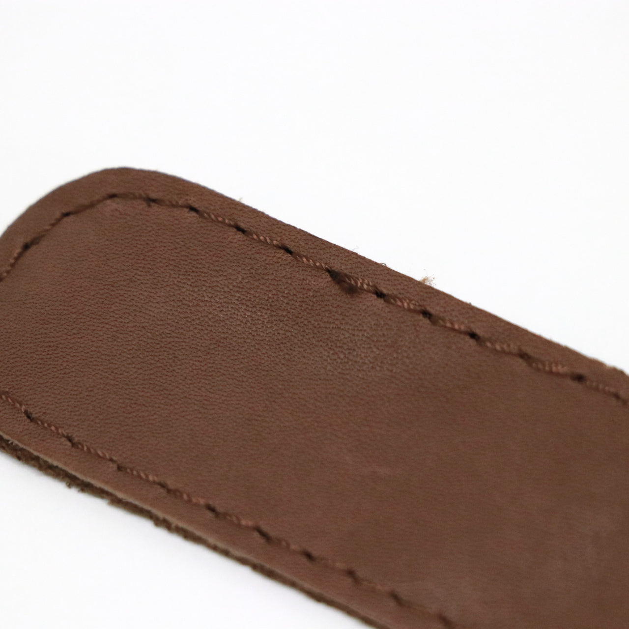 【アウトレット】leather trouser strap（BROWN）