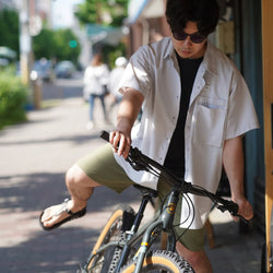 HIKE&BIKE CAVE BIG HALF SHIRT PHOTO COLLECTION