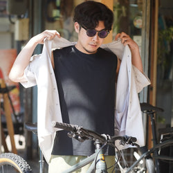 HIKE&BIKE CAVE BIG HALF SHIRT PHOTO COLLECTION